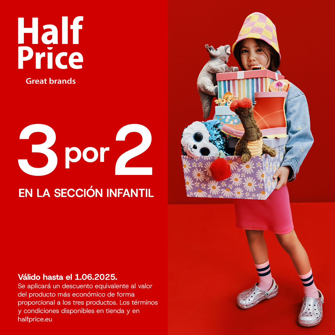 3X2 En Half Price