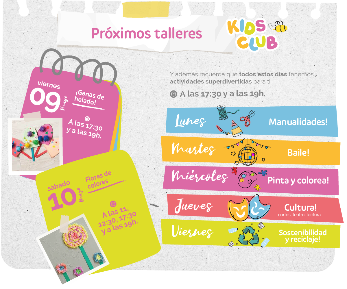 Talleres  mayo 9 Y 10 