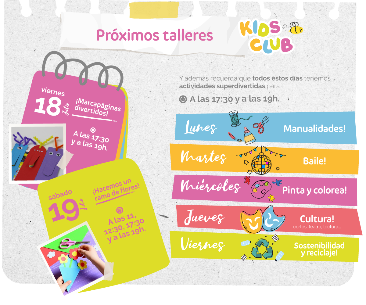 Talleres Kids Club 18 y 19 de Julio