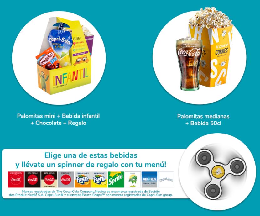 menu cine