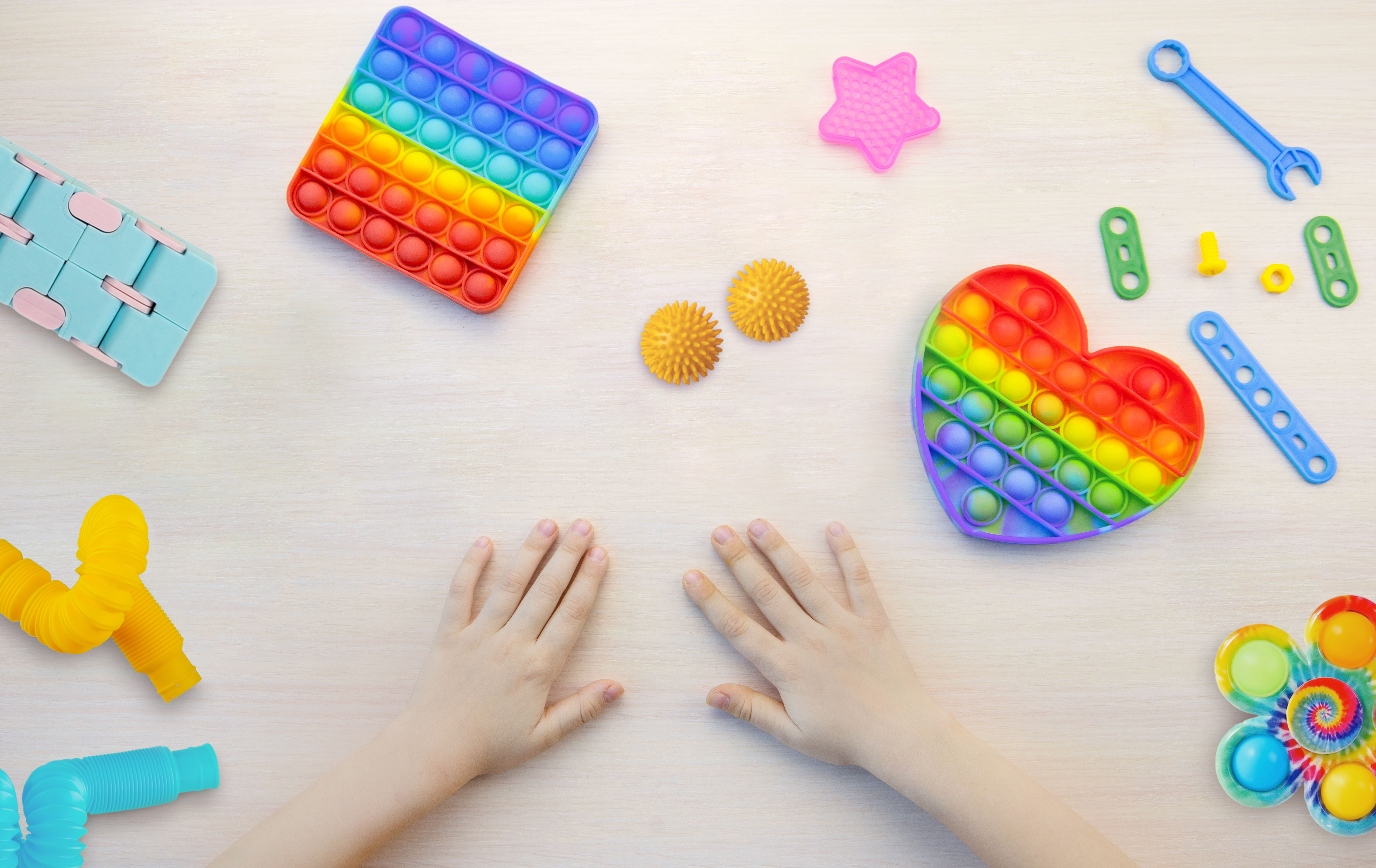 Juguetes sensoriales 