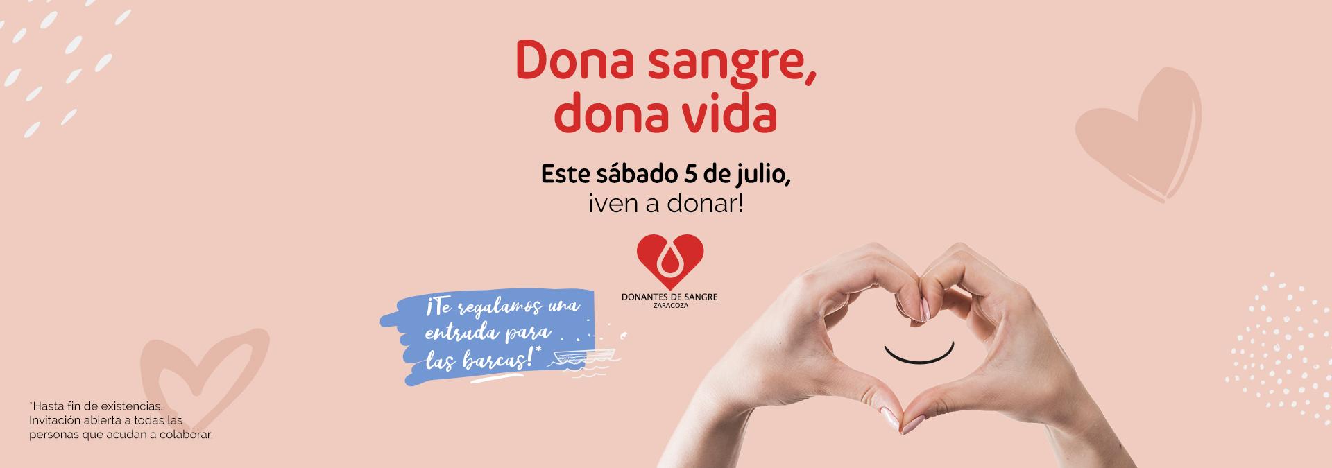 Dona sangre, dona vida 