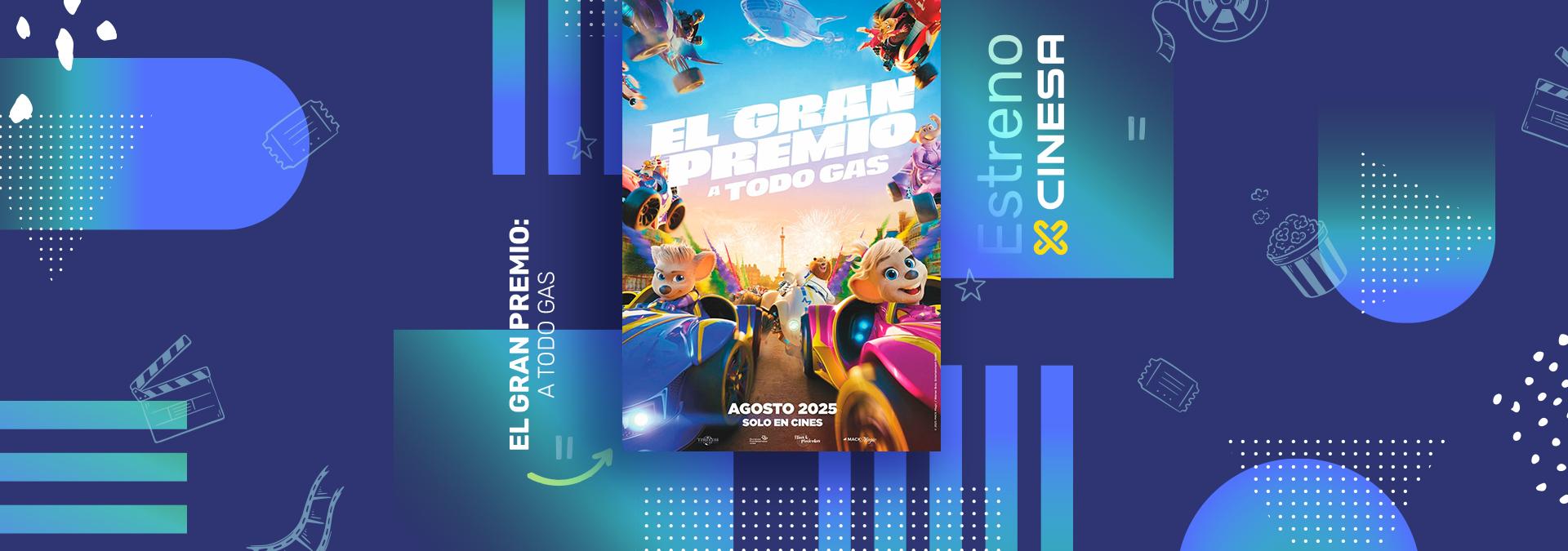 El gran premio a todo gas