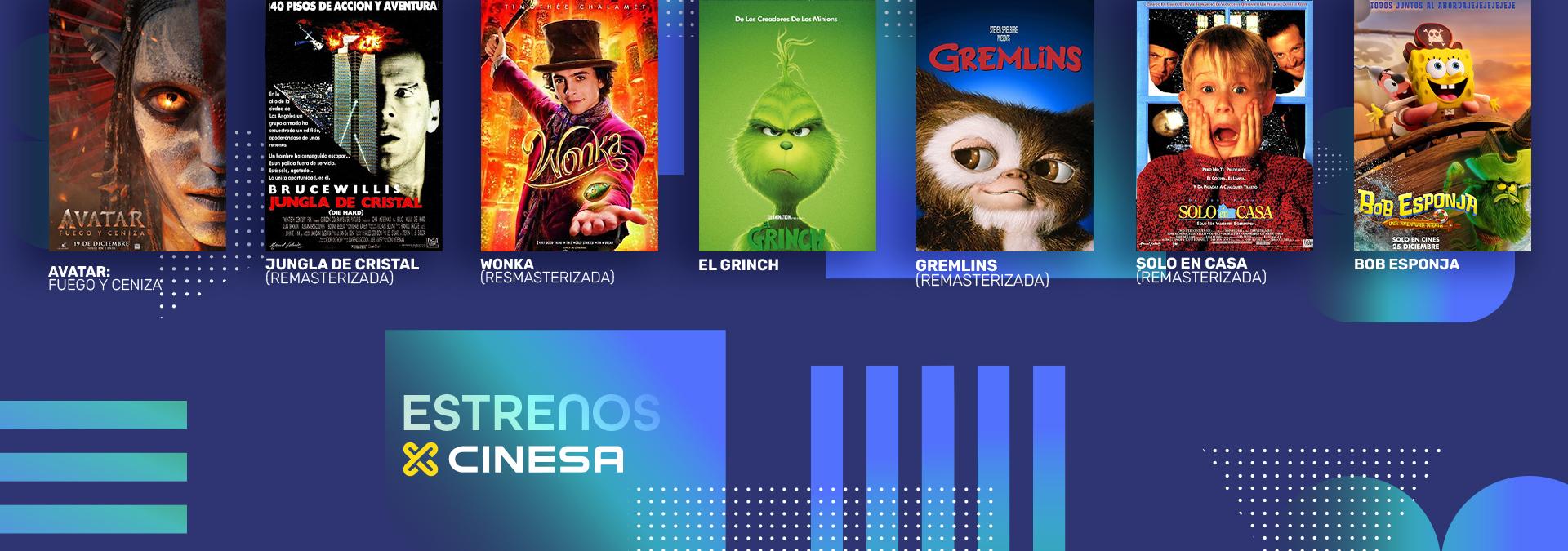 Estrenos Diciembre Cinesa 