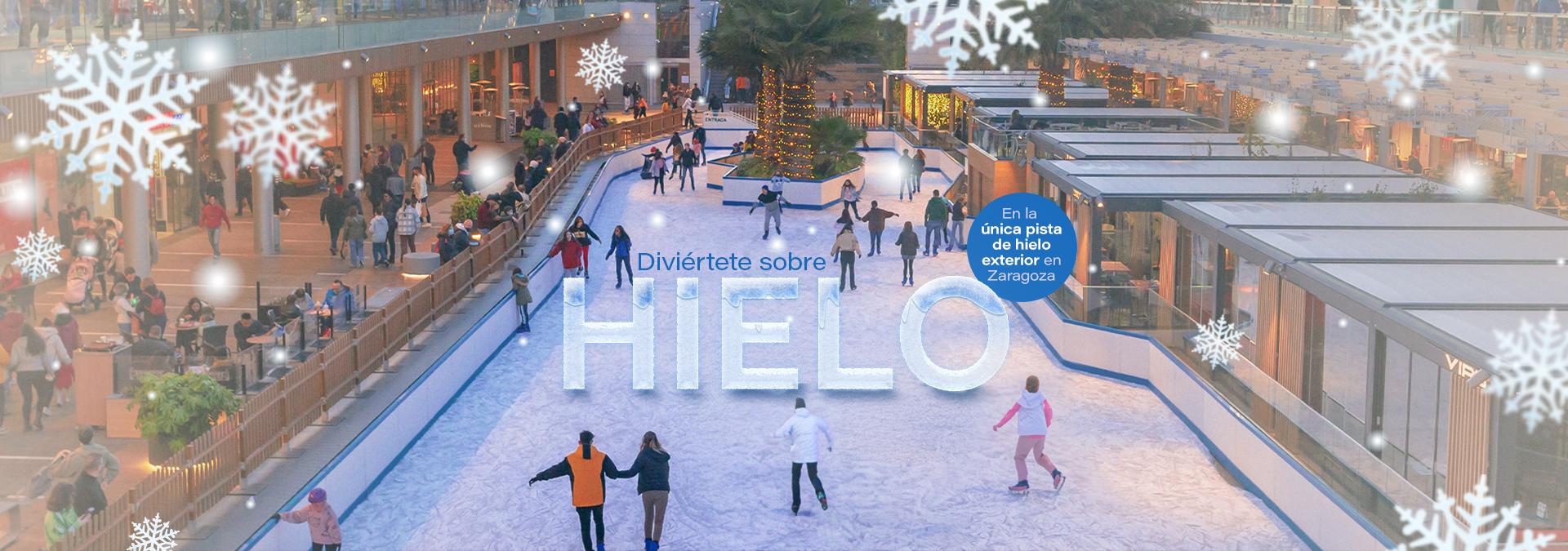 PISTA DE HIELO ZARAGOZA PUERTO VENECIA