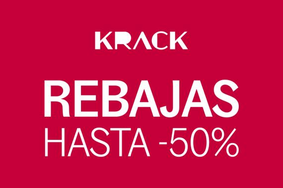 Imagen para la promoción de las campaña de REBAJAS AW2025 en Krack