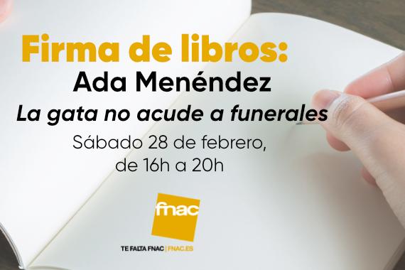Ada Menéndez en Fnac Puerto Venecia