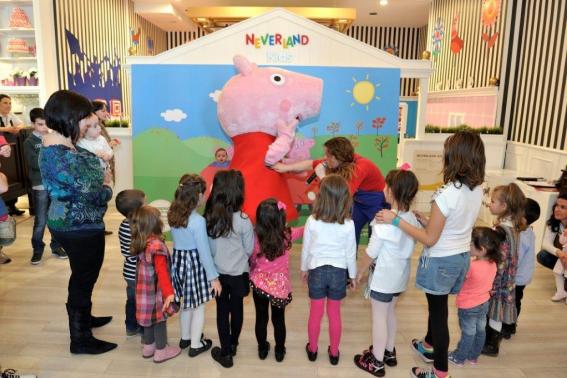 Peppa Pig en Puerto Venecia