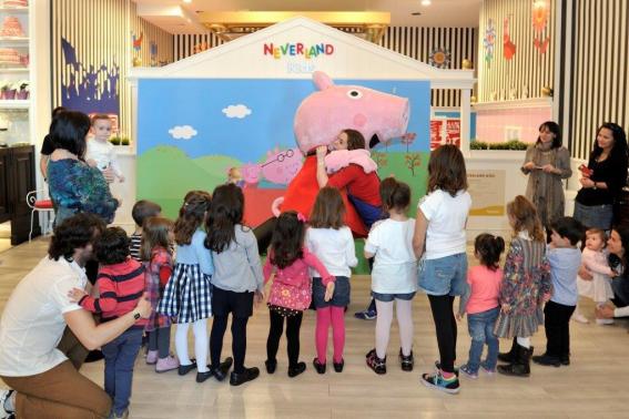 Peppa Pig en Puerto Venecia