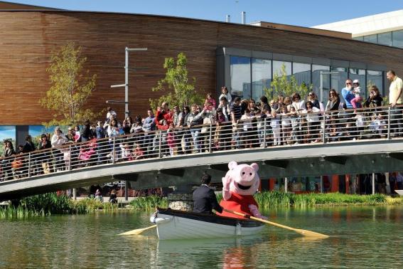 Peppa Pig en Puerto Venecia