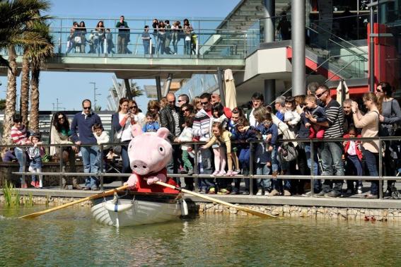 Peppa Pig en Puerto Venecia