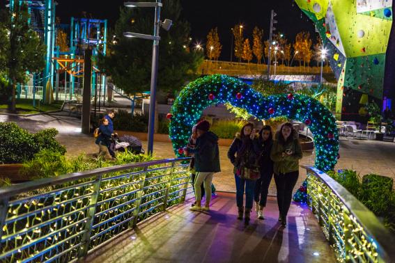 Ya es navidad en intu Puerto Venecia