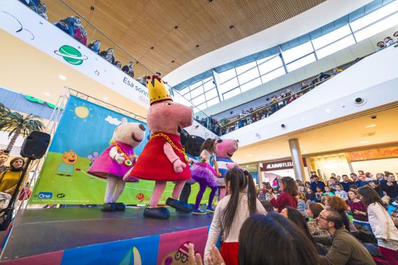 Peppa Pig vuelve a intu Puerto Venecia