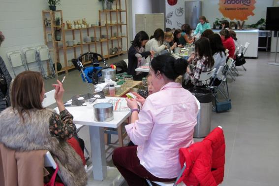 Taller Dialhogar: Decoupage