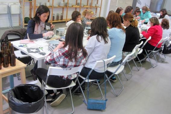 Taller Dialhogar: Decoupage