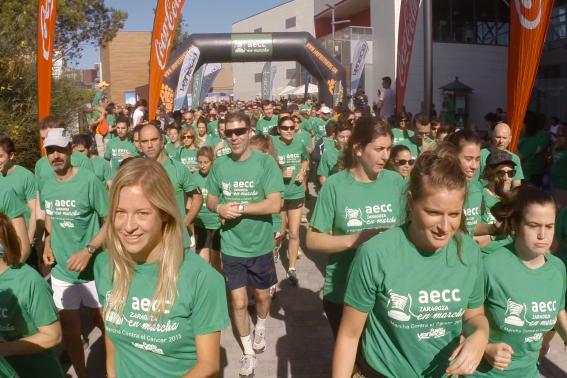 II Marcha contra el cáncer