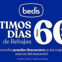 Ofertas y rebajas en colchones Bed's. Últimos días de Rebajas