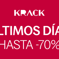 Imagen de campaña de ÚLTIMOS DÍAS HASTA -70% de Krack