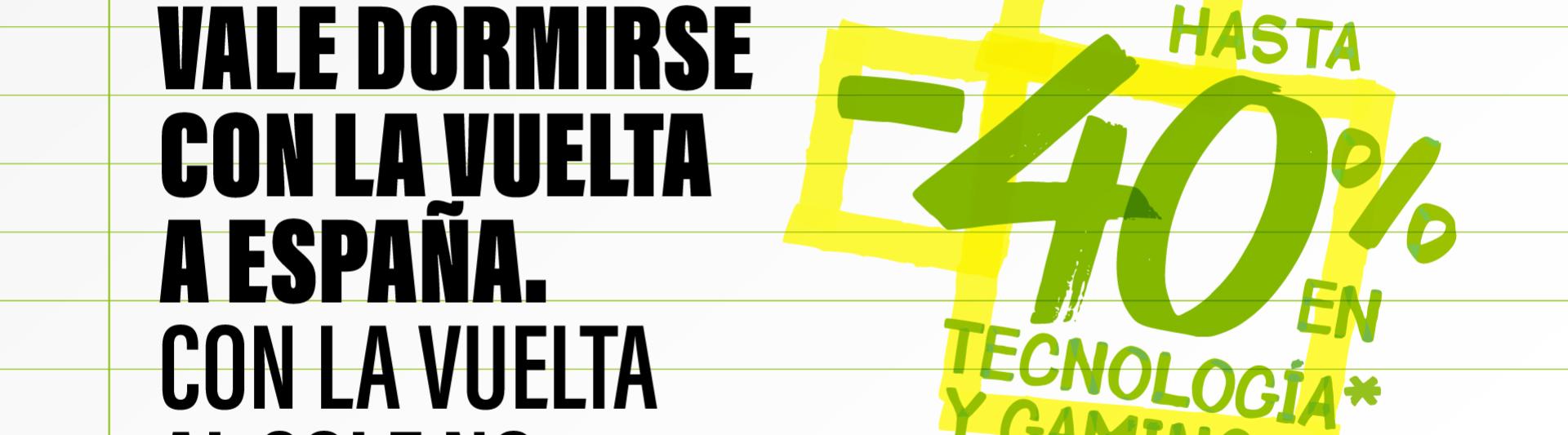 VALE DORMIRSE CON LA VUELTA A ESPAÑA. CON LA VUELTA AL COLE NO. 