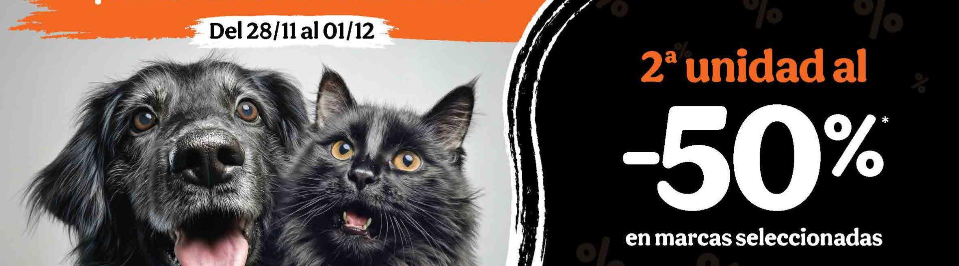 2ª unidad al 50% en marcas seleccionadas.
