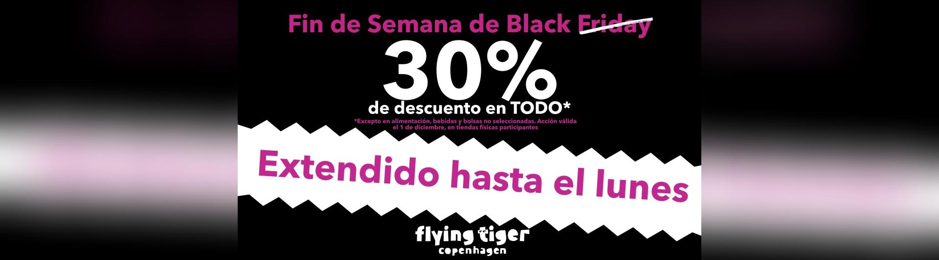 Flying Tiger Copenhagen - Spain - Campaign 101 - ¡Ya está aquí nuestro Black Weekend! - ES - Image Set 1 - 1920x533.jpg
