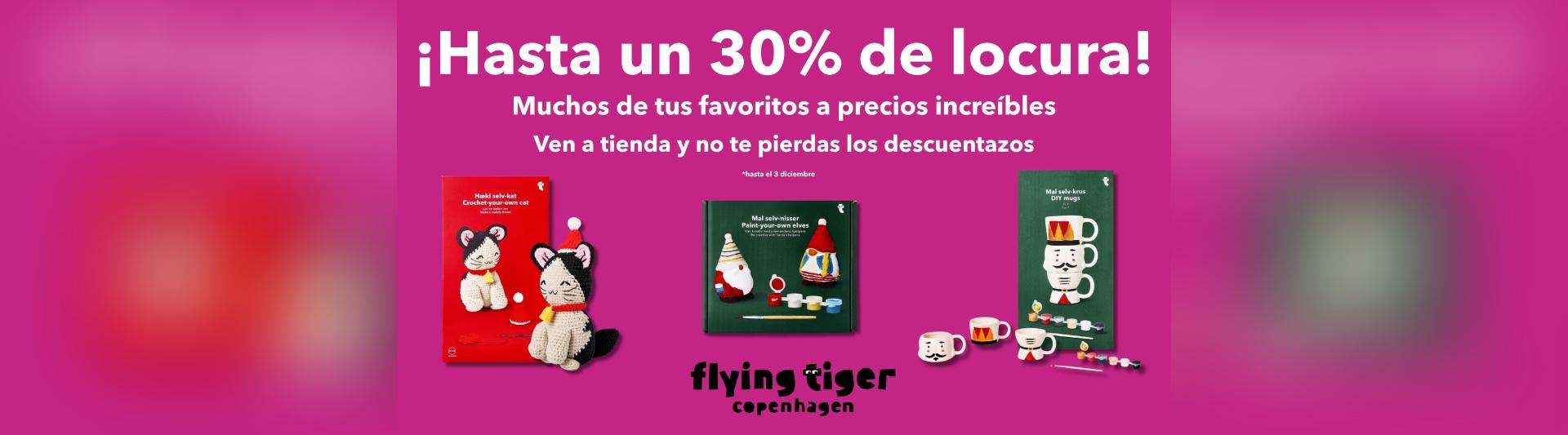 Flying Tiger Copenhagen - Spain - Campaign 96 - ¡La locura del 30 sigue! - ES - Image Set 1 - 1920x533.jpg