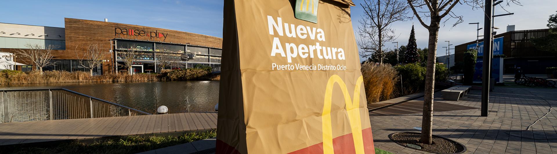 NUEVO MCDONALDS PUERTO VENECIA 
