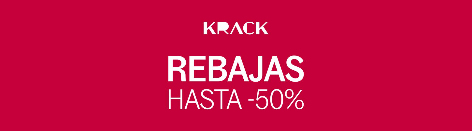 Imagen para la promoción de las campaña de REBAJAS AW2025 en Krack