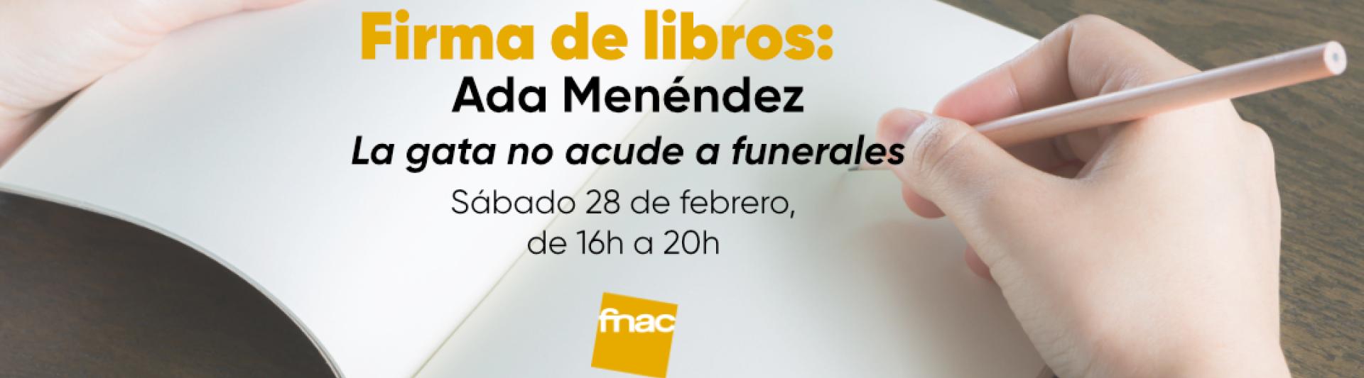 Ada Menéndez en Fnac Puerto Venecia