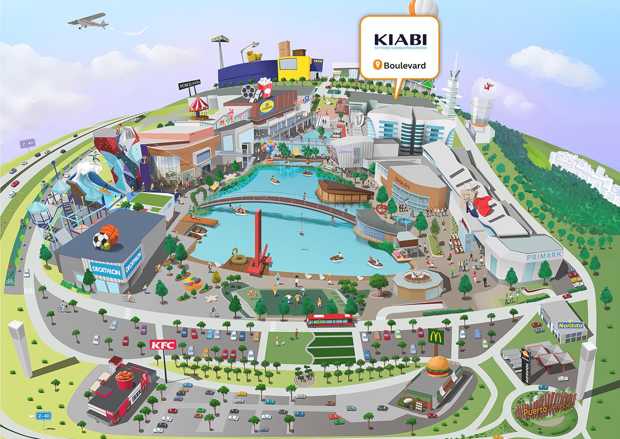 Mapa Kiabi