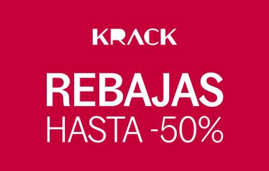 Imagen para la promoción de las campaña de REBAJAS AW2025 en Krack