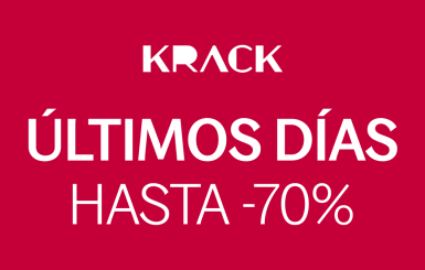 Imagen de campaña de ÚLTIMOS DÍAS HASTA -70% de Krack