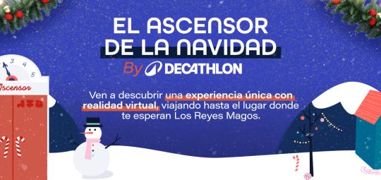 ascensor navidad