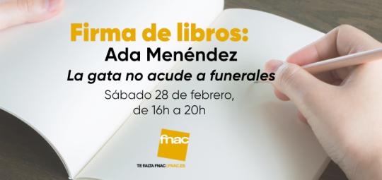 Ada Menéndez en Fnac Puerto Venecia
