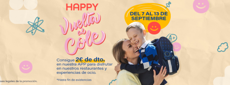 HAPPY VUELTA AL COLE 