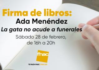 Ada Menéndez en Fnac Puerto Venecia